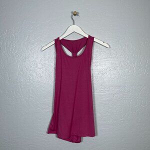 BuffBunny Women S Fuchsia Pink Tank Racerback Stretch Athleisure Workout Gym